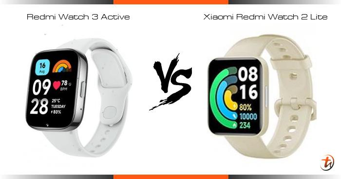 Redmi Watch 3 VS Redmi Watch 2 (Lite) 