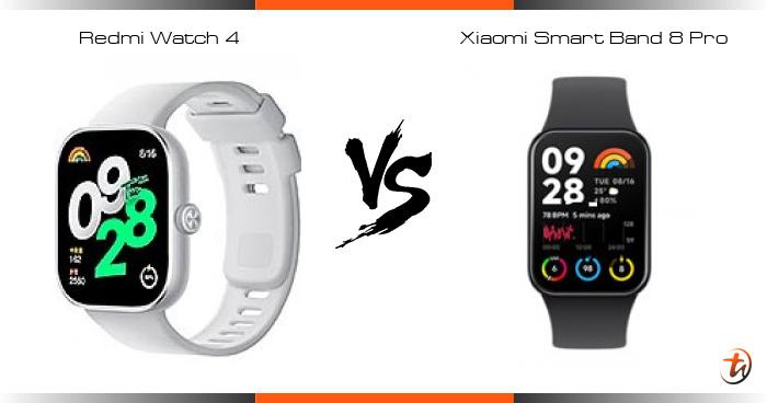 xiaomi smart band 8 pro vs redmi watch 4