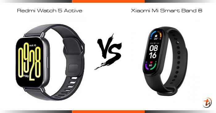 Band Active Vs Mi Watch Xiaomi Mi Smart Band Active Vs Redmi Band