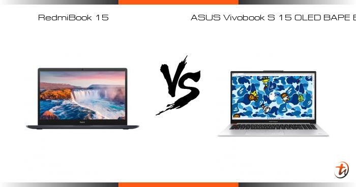 redmibook 15 vs asus vivobook