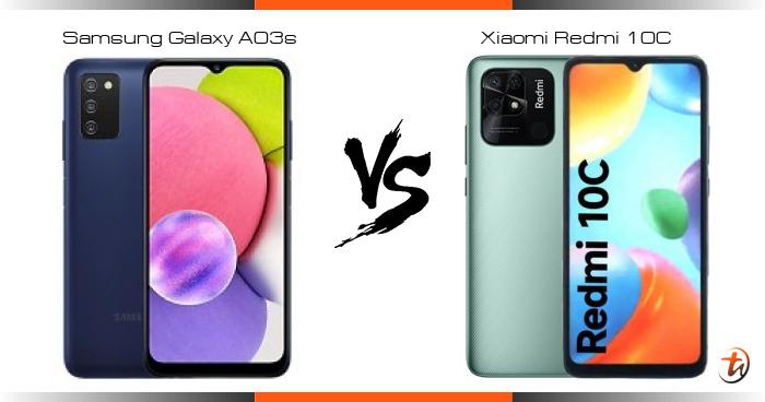 samsung a03s vs xiaomi redmi 10c