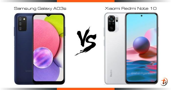 a03s vs redmi note 9