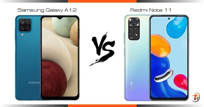 samsung a12 vs redmi note 11