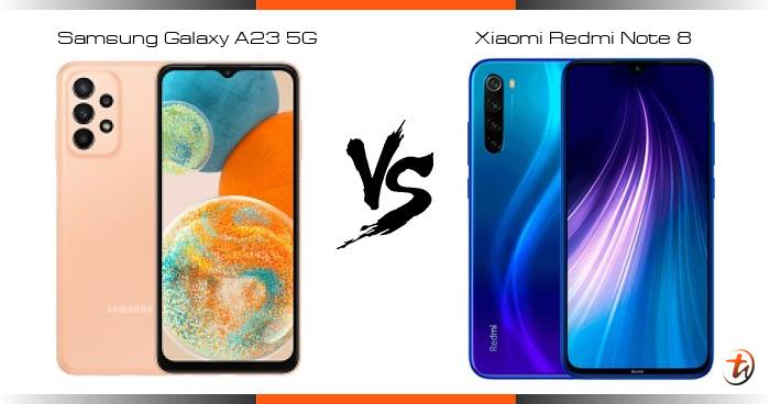 redmi note 8 vs samsung a23