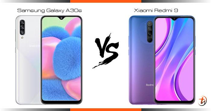 redmi 9 vs samsung a30s