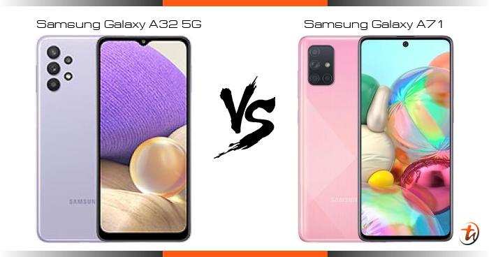 samsung a32 and a71 comparison