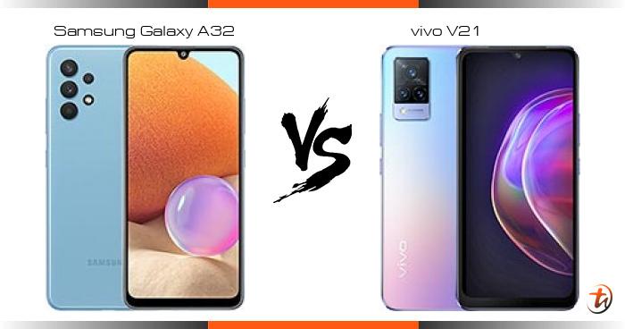 vivo v21 vs samsung a32