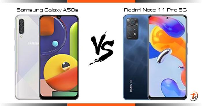 samsung a50s vs redmi note 11