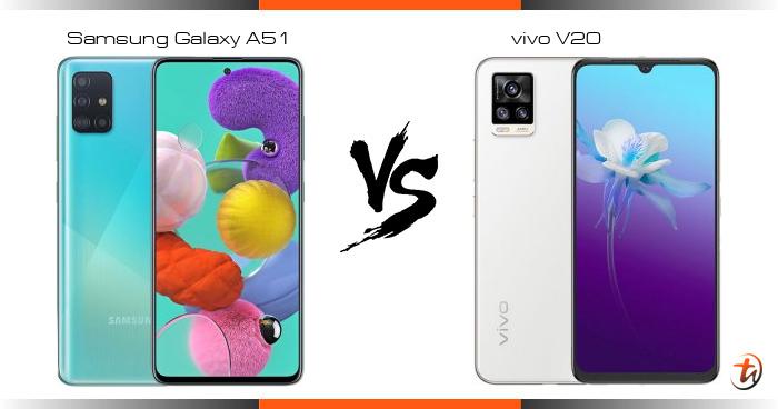 samsung a51 vs vivo v20