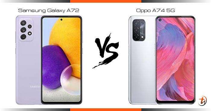 oppo a74 samsung a72