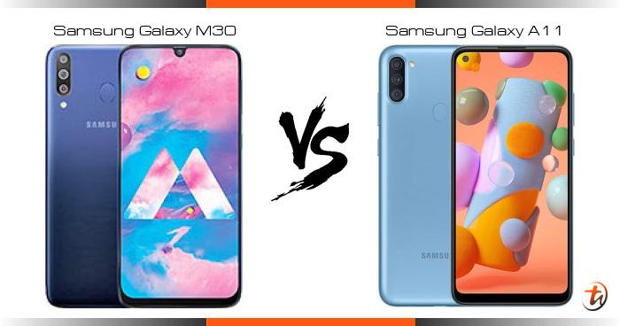 galaxy a11 vs a30