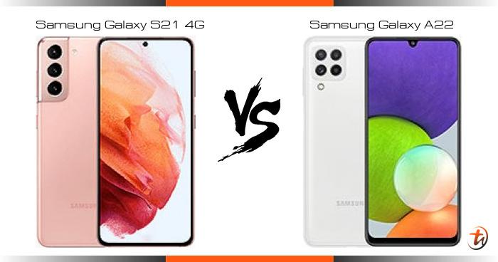 Banding Samsung Galaxy S21 4G Dan Samsung Galaxy A22 - Spesifikasi Dan ...