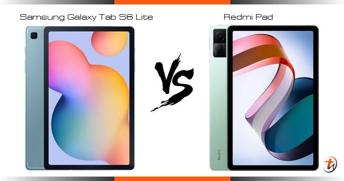 xiaomi redmi pad vs samsung s6 lite