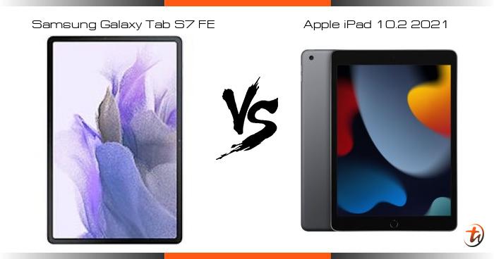 samsung galaxy tab s7 fe vs apple ipad 9