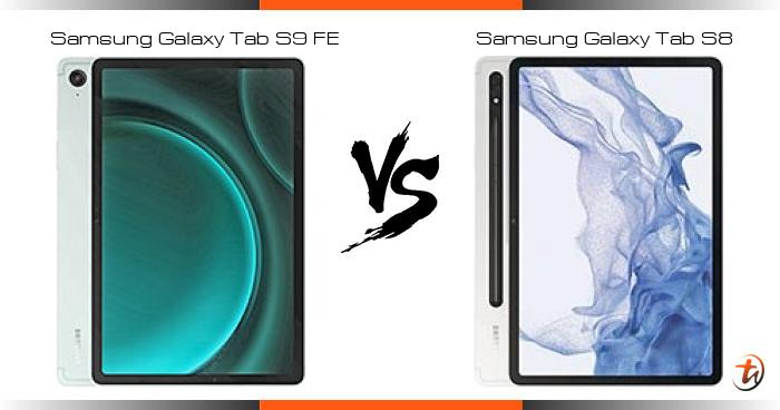 samsung tab 8 vs 9 fe