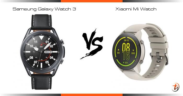 galaxy watch 3 vs xiaomi mi watch