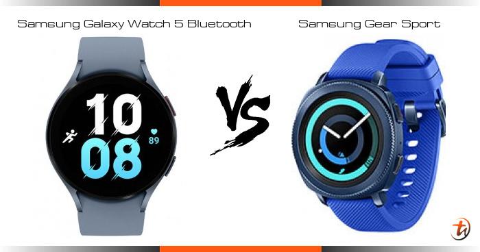 Banding Samsung Galaxy Watch 5 Bluetooth Dan Samsung Gear Sport ...