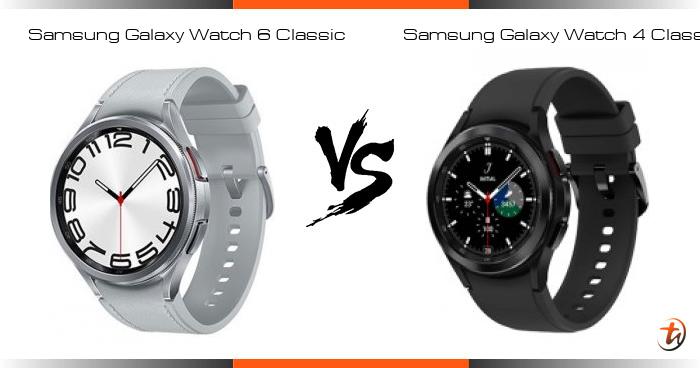 samsung watch 4 vs 6 classic