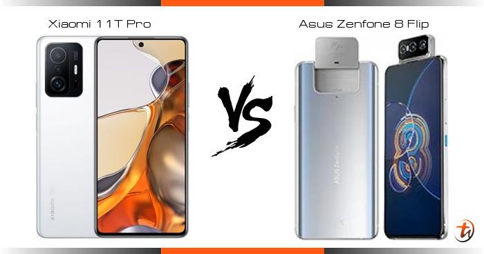 zenfone 8 vs xiaomi 11t pro