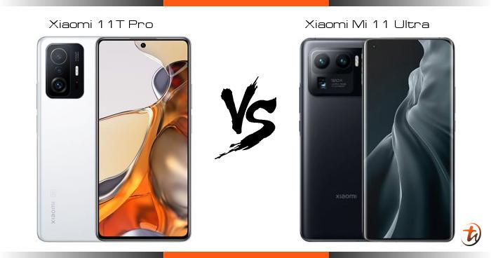 xiaomi 11t pro vs xiaomi 11t ultra