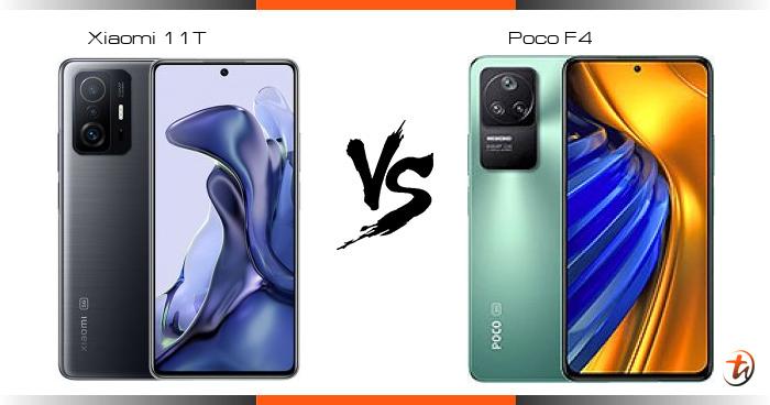 poco f4 vs xiaomi 11t