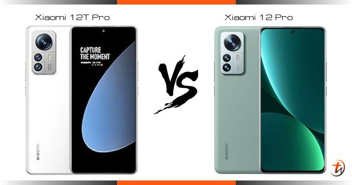 Xiaomi 12T Pro 对比Xiaomi 12 Pro - 功能区别与规格参数对比