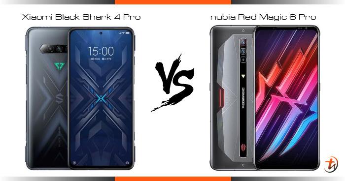 black shark 4 vs redmagic 6