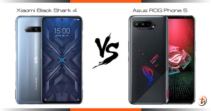 black shark 4 vs rog phone