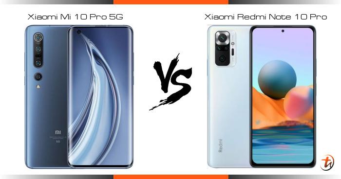 xiaomi redmi note 10 pro vs xiaomi mi note 10 lite