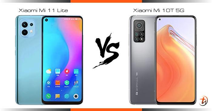 xiaomi mi 10t lite vs xiaomi mi 11 lite 5g