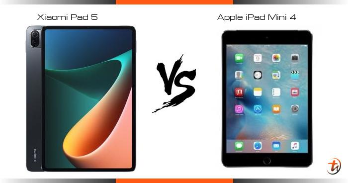 ipad mini 4 vs mi pad 5