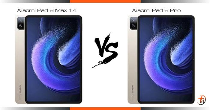 xiaomi pad 6 vs xiaomi pad 6 pro vs xiaomi pad 6 max 14 