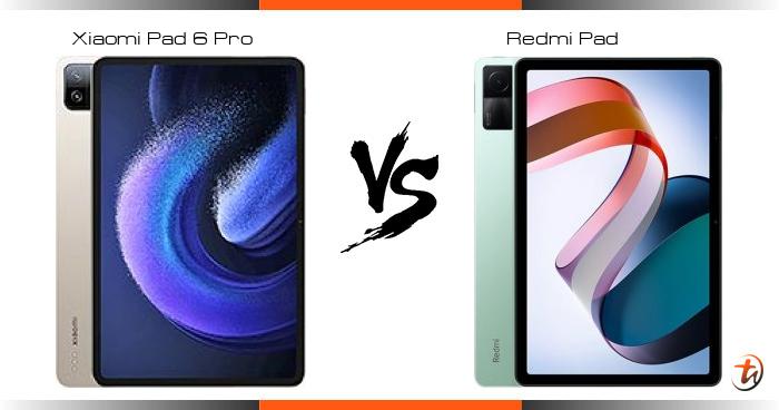 Banding Xiaomi Pad 6 Pro dan Redmi Pad - Spesifikasi dan harga di ...