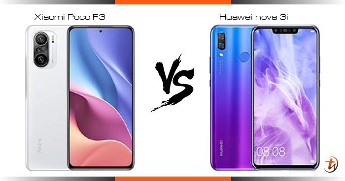 huawei nova 7 vs poco f3