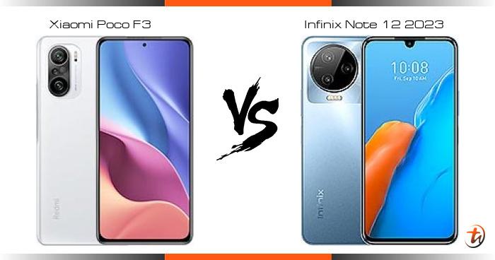 infinix note 12 pro 5g vs poco f3