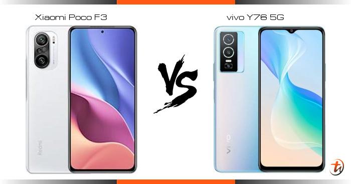 vivo y76 vs poco f3