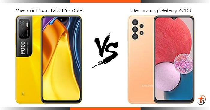 poco m3 pro vs samsung a13