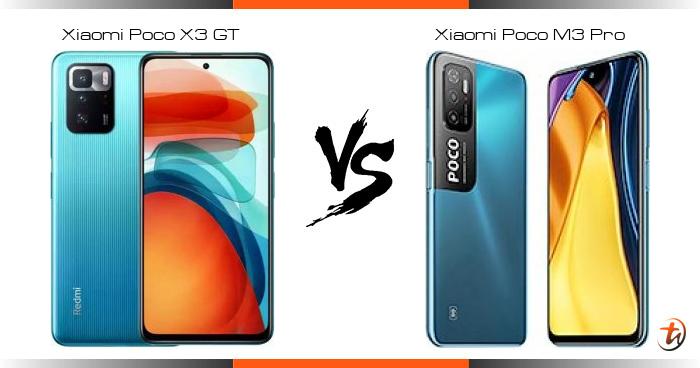 poco m3 pro vs x3 gt