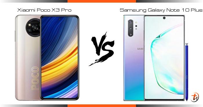 samsung note 10 vs poco x3 pro