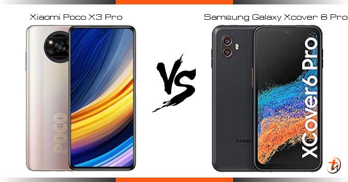 Compare Xiaomi Poco X3 Pro Vs Samsung Galaxy Xcover 6 Pro Specs And Malaysia Price Phone Features 3395