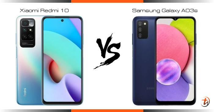 samsung a03s vs infinix hot 10s