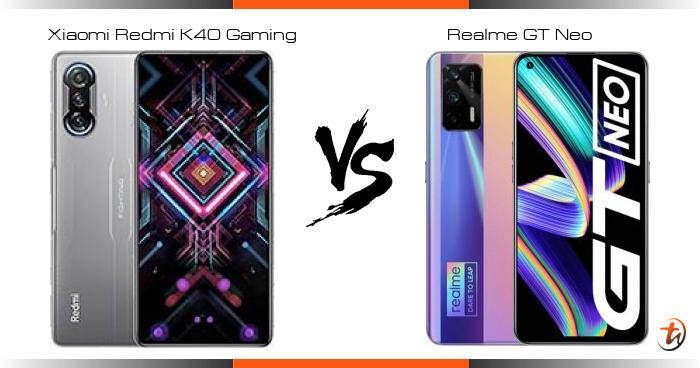 realme gt neo vs k40 gaming