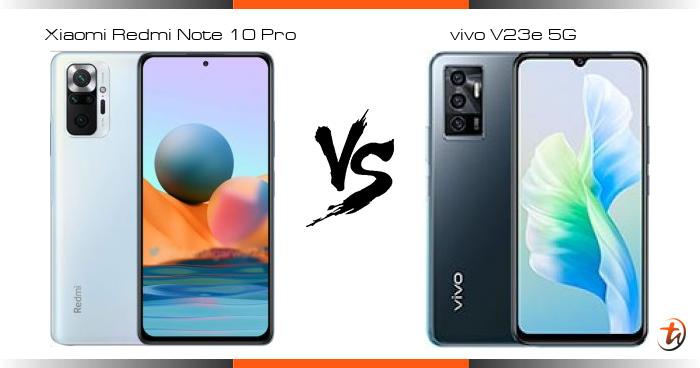 vivo y22s vs redmi note 10 pro