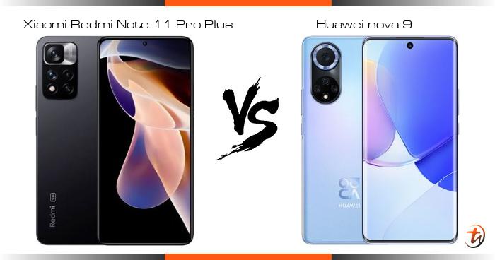 xiaomi redmi note 11 pro vs huawei nova 9