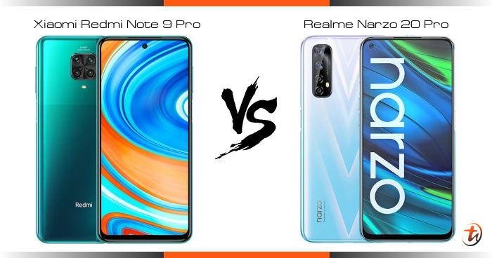 comparison between realme narzo 10 and redmi note 9 pro