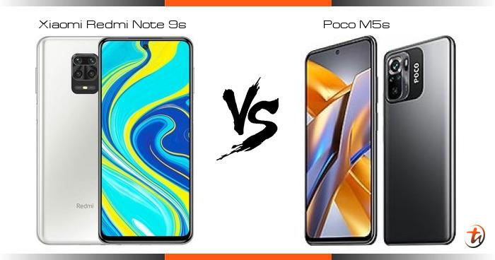 Banding Xiaomi Redmi Note 9s dan Poco M5s - Spesifikasi dan harga di ...