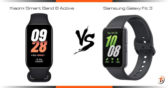 Banding Xiaomi Smart Band 8 Active Dan Samsung Galaxy Fit 3 ...