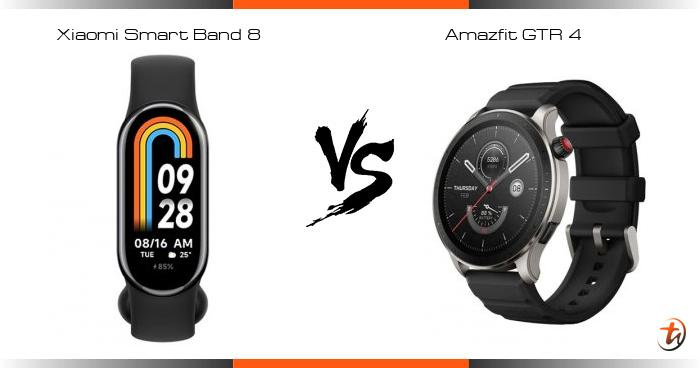 Banding Xiaomi Smart Band 8 Dan Amazfit GTR 4 - Spesifikasi Dan Harga ...