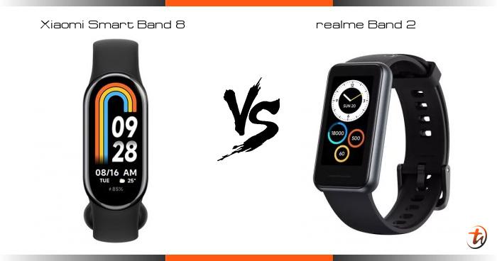 Mi band 5 discount vs realme watch