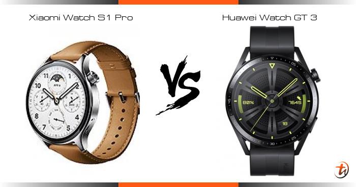 Compare Xiaomi Watch S1 Pro vs Huawei Watch GT 3 specs and Malaysia ...
